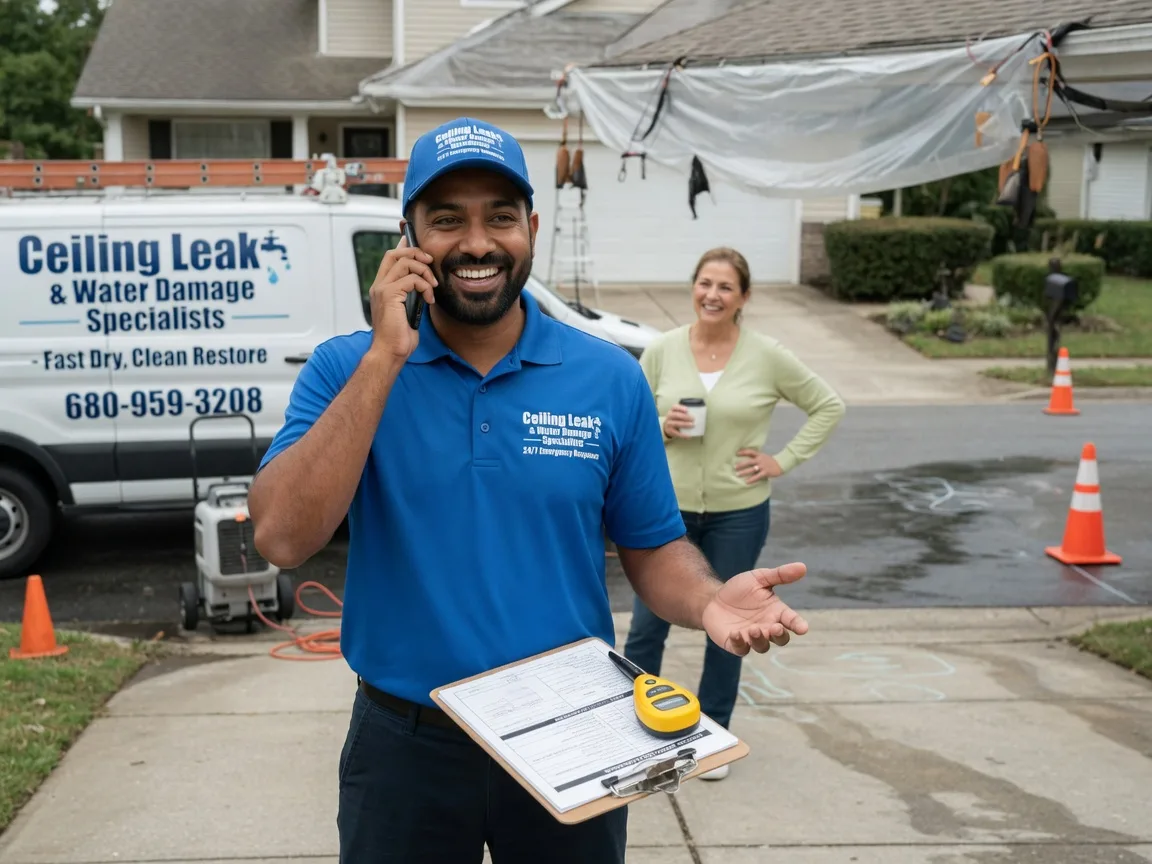 Ceiling Leak Cleanup Grayson, LA FAQs